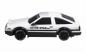 Preview: 1:43 4WD Drift/Race Car TOYOTA AE86 TRUEND RTR - weiß