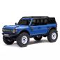 Preview: 1/30 SCX30 Ford Bronco 4X4 RTR Brushed Rock Crawler (Battery & Charger Included), Blue