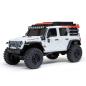 Preview: 1/30 SCX30 Jeep Wrangler JLU 4X4 RTR Brushed Rock Crawler (Battery & Charger Included), White