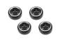 Preview: Drift-Reifen auf Felge 5-Speichen matt-schwarz (4) LOUISE 1/10 Drift (2,4,6,8mm Offset 12mm Radsechskant)
