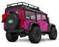 Preview: TRAXXAS TRX-4M LR DEFENDER 4X4 PINK 1/18 CRAWLER RTR BRUSHED, MIT AKKU UND USB LADEGERÄT