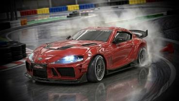 Preview: 1:43 4WD Drift/Race Car SUPRA RTR - rot