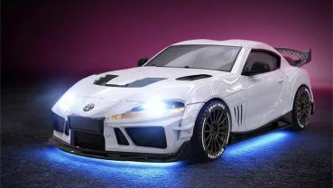 1:43 4WD Drift/Race Car SUPRA RTR - weiß