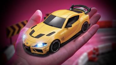 Preview: 1:43 4WD Drift/Race Car SUPRA RTR - gelb