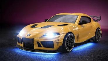 1:43 4WD Drift/Race Car SUPRA RTR - gelb