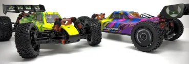ABSIMA BUGGY "NEON FURRY" 1/12 PURPLE 4WD BL RTR