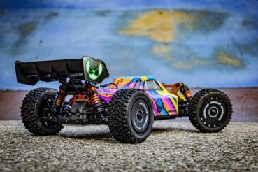 Preview: ABSIMA BUGGY "NEON FURRY" 1/12 PURPLE 4WD BL RTR