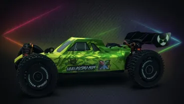 ABSIMA BUGGY "NEON FURRY" 1/12 GREEN 4WD BL RTR