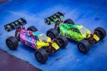 Preview: ABSIMA BUGGY "NEON FURRY" 1/12 GREEN 4WD BL RTR