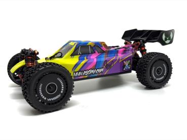 ABSIMA BUGGY "NEON FURRY" 1/12 GREEN 4WD BL RTR