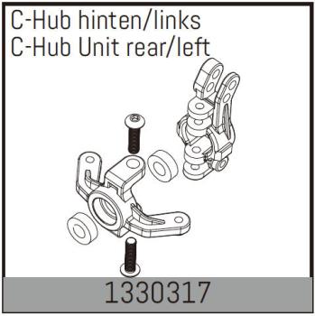 C-Hub hinten/links