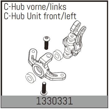 C-Hub vorne/links
