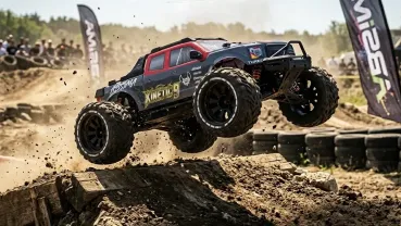 1:9 BL/4S Monster Truck "Kinetic-9" RED 4WD RTR