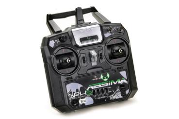 ABSIMA 4-KANAL STICK FERNSTEUERUNG "SR4S" 2.4GHZ INKL. EMPFÄNGER
