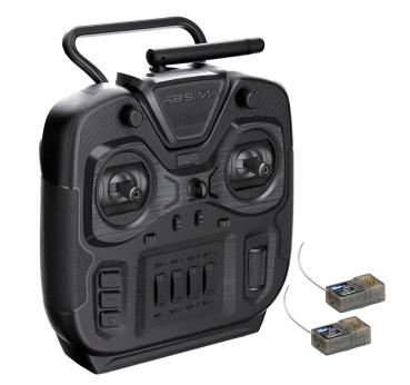 ABSIMA 6-Kanal Stick Fernsteuerungsset "SR6S-EVO" 2.4GHz - 2* RX