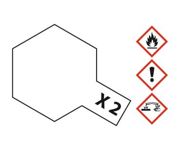 Tamiya X-Acrylfarbe X -2 Weiß glänzend Inhalt: 23 ml