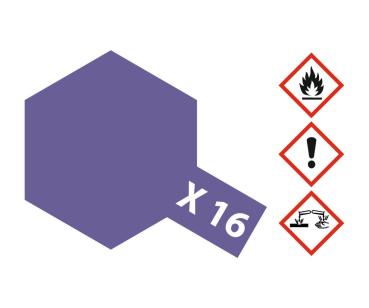 Tamiya X-Acrylfarbe X-16 Violett glänzend Inhalt: 23 ml