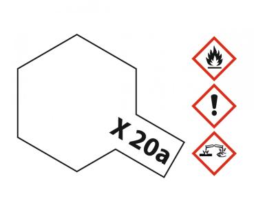 Tamiya X-Acrylfarbe X-20A Verdünner Inhalt: 23 ml