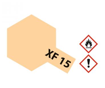 Tamiya XF-Acrylfarbe XF-15 Fleischfarben matt Inhalt: 23 ml