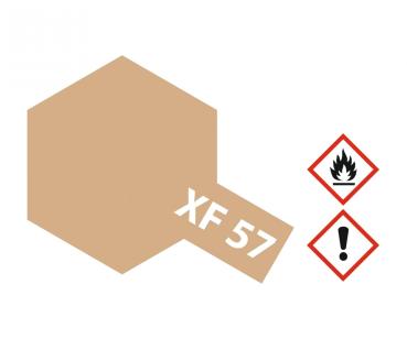 Tamiya XF-Acrylfarbe XF-57 Buff (Gelb-Braun) matt Inhalt: 23 ml