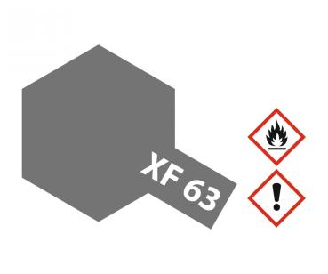 Tamiya XF-Acrylfarbe XF-63 German-Grau matt  Inhalt: 23 ml