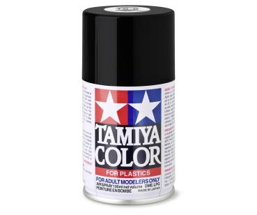 Tamiya TS-Farbspray TS-6 Schwarz matt Inhalt: 100 ml