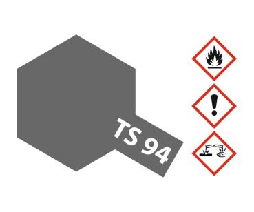Tamiya TS-Farbspray TS-94 Metallic Grau glänzend Inhalt: 100 ml