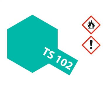 Tamiya TS-Farbspray TS-102 Kobaltgrün glänzend Inhalt: 100 ml