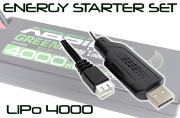RC Energy Starter Set 4000 (LiPo/USB)