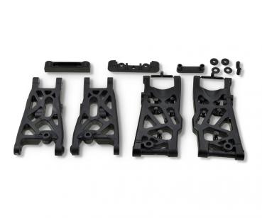 X10EB-2WD Querlenker + Halter-Set V/H