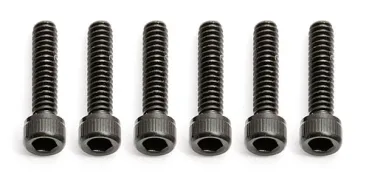 TEAM ASSOCIATED Screws, 4-40 x 1/2 in SHCS