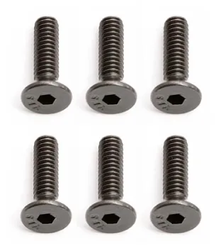 TEAM ASSOCIATED Screws, 5-40 x 1/2 in FHCS