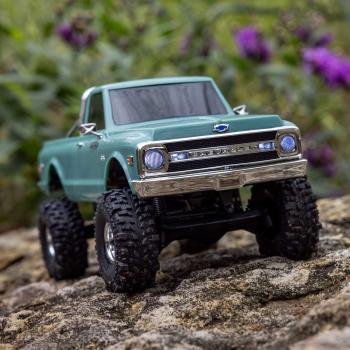 Preview: 1/30 SCX30 Chevrolet K10 4X4 RTR Brushed Rock Crawler (Battery & Charger Included), Green