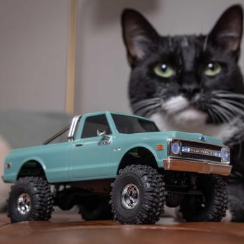 Preview: 1/30 SCX30 Chevrolet K10 4X4 RTR Brushed Rock Crawler (Battery & Charger Included), Green