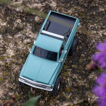 1/30 SCX30 Chevrolet K10 4X4 RTR Brushed Rock Crawler (Battery & Charger Included), Green