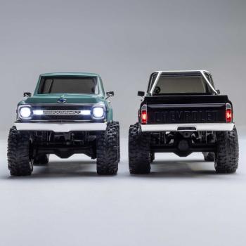 1/30 SCX30 Chevrolet K10 4X4 RTR Brushed Rock Crawler (Battery & Charger Included), Green