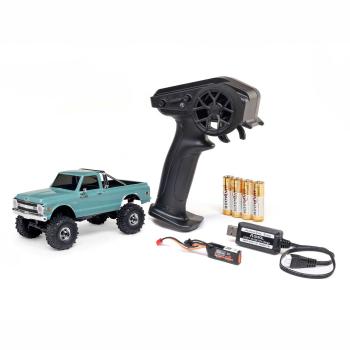 Preview: 1/30 SCX30 Chevrolet K10 4X4 RTR Brushed Rock Crawler (Battery & Charger Included), Green
