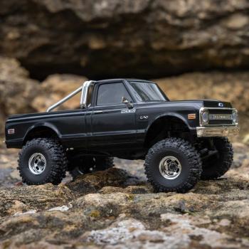 Preview: Axial 1/30 SCX30 Chevrolet K10 4X4 RTR Brushed Rock Crawler (Battery & Charger Included), Black