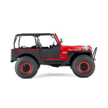 Preview: Axial 1/30 SCX30 Jeep CJ-7 GenRight 4X4 RTR Brushed Rock Crawler (Battery & Charger Included), Red
