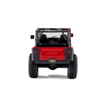 Axial 1/30 SCX30 Jeep CJ-7 GenRight 4X4 RTR Brushed Rock Crawler (Battery & Charger Included), Red