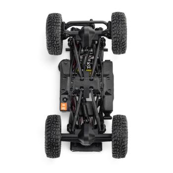 Axial 1/30 SCX30 Jeep CJ-7 GenRight 4X4 RTR Brushed Rock Crawler (Battery & Charger Included), Red