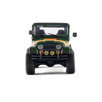 Axial 1/30 SCX30 Jeep CJ-7 Renegade 4X4 RTR Brushed Rock Crawler (Battery & Charger Included), Green