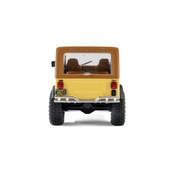 Axial Limited Edition 1/30 SCX30 Jeep CJ-7 Laredo 4X4 RTR Brushed Rock Crawler (Battery & Charger Included), Yellow