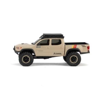Preview: Axial 1/30 SCX30 Toyota Tacoma TRD Pro Overland Edition 4X4 RTR Brushed Rock Crawler (Battery & Charger Included), Tan