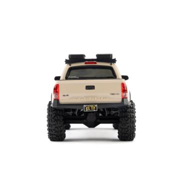 Axial 1/30 SCX30 Toyota Tacoma TRD Pro Overland Edition 4X4 RTR Brushed Rock Crawler (Battery & Charger Included), Tan