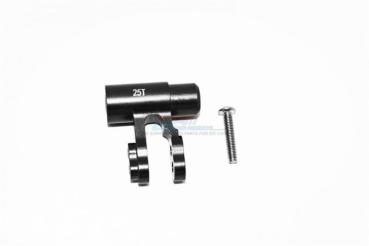 Aluminium Standard Servo Horn 25T schwarz GPM TRX X-MAXX 2075