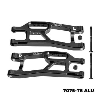 Alu Querlenker vorne unten schwarz (2) GPM TRX Mini XRT