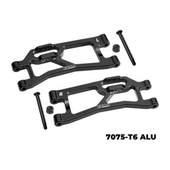 Alu Querlenker hinten unten schwarz (2) GPM TRX Mini XRT