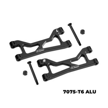 Alu Querlenker hinten oben schwarz (2) GPM TRX Mini XRT