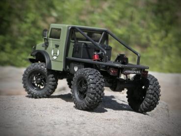 Preview: HOBBY PLUS RC 1:18 CRAWLER "CR18P V3" T-HUNTER BL GRÜN RTR